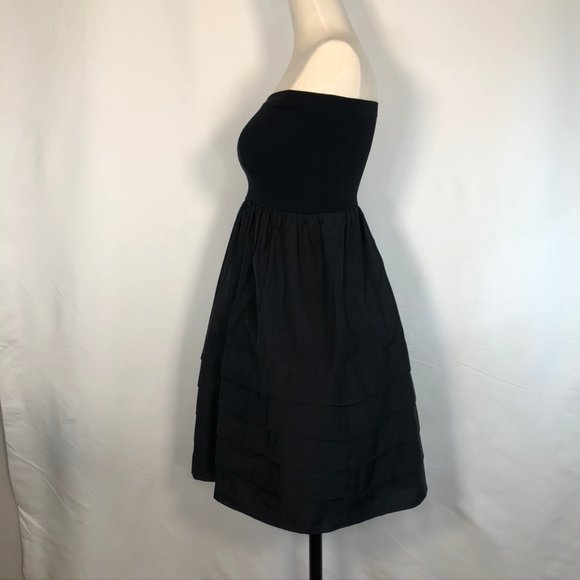 Theory Cotton Organza Convertible Strapless Dress